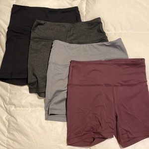 4 pack biker shorts